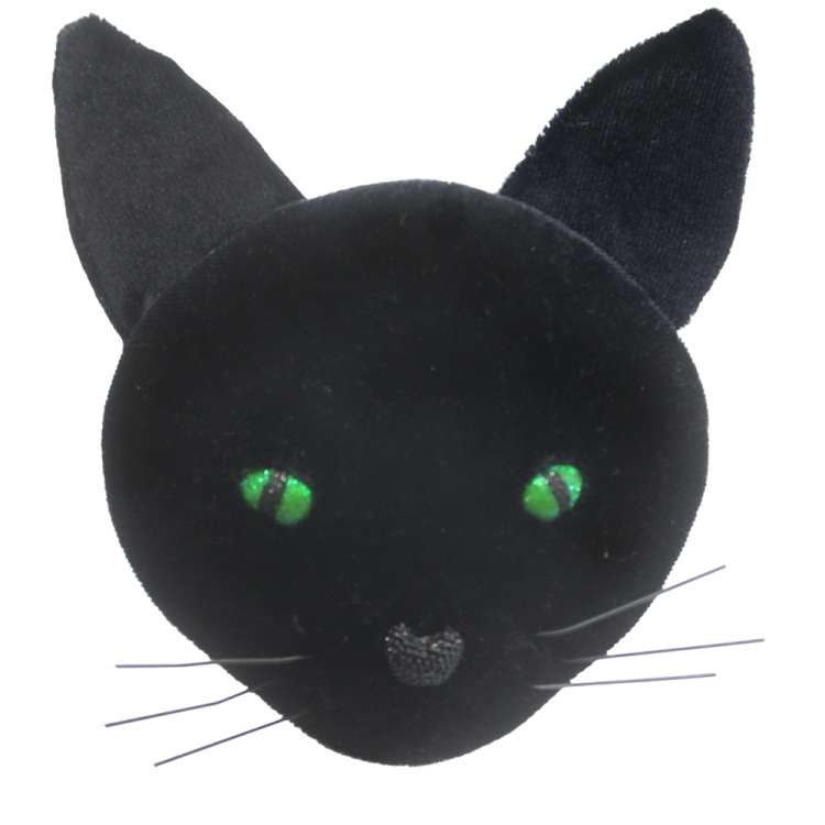 fascinator halloween Samt katze spitze